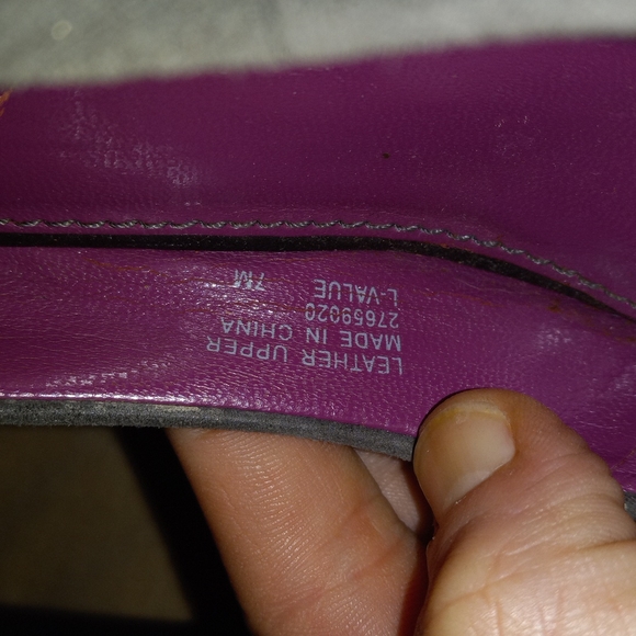 Franco Sarto gray suede open toe pumps sz 7 - Picture 6 of 6